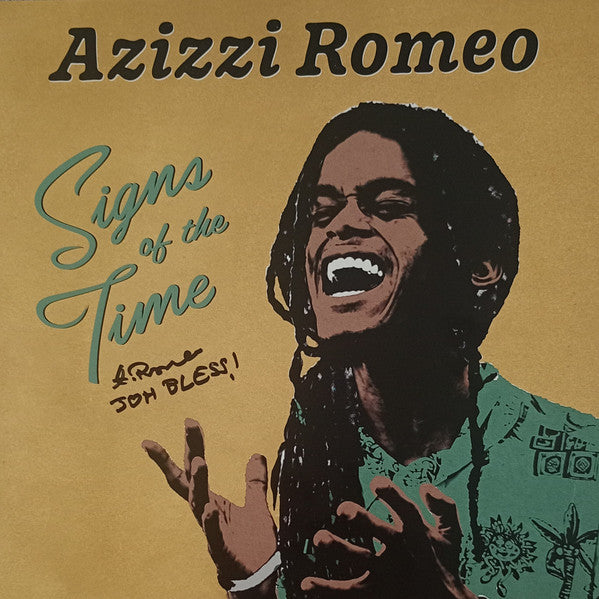 Azizzi Romeo Feat. Guiding Star Orchestra : Signs Of The Time (LP, Album)