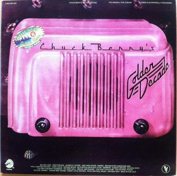 Chuck Berry : Chuck Berry's Golden Decade (The Original Two Albums) (2xLP, Comp, RE, Gat)