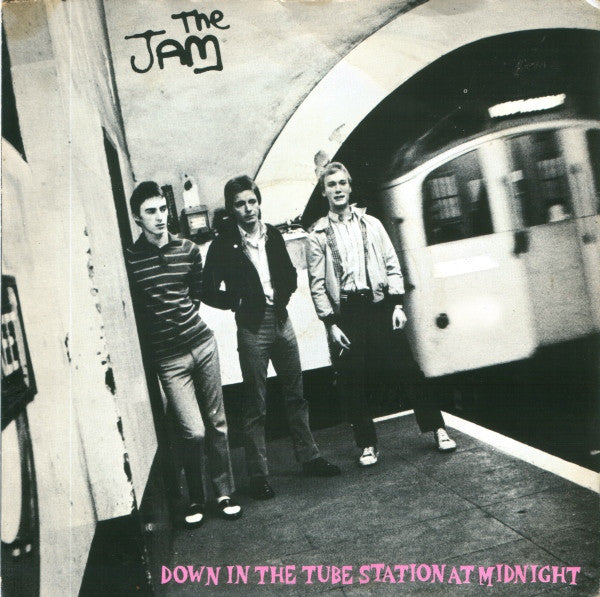 The Jam : Down In The Tube Station At Midnight (7", Single)