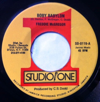 Freddie McGregor : Boby Babylon (7")
