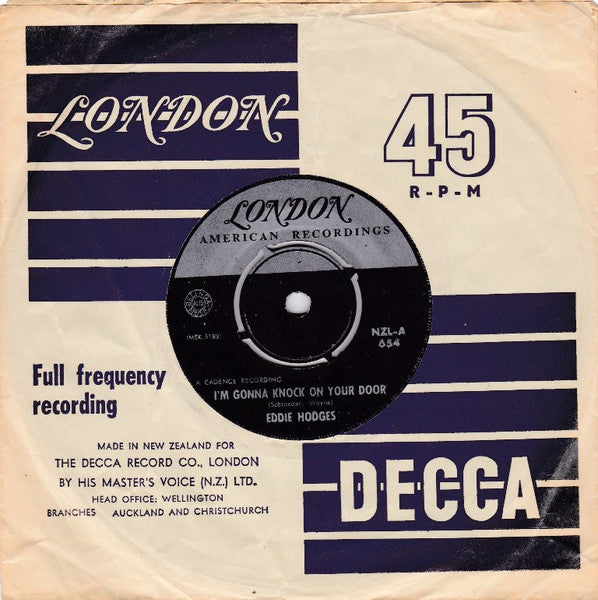 Eddie Hodges : I'm Gonna Knock On Your Door (7", Single)
