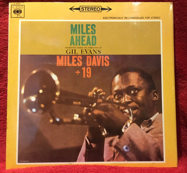 Miles Davis + 19 With Orchestra Under The Direction Of Gil Evans : Miles Ahead (LP, Album)