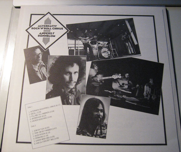 Anders F Rönnblom : Alternativ Rock 'n' Roll Cirkus (LP, Album)