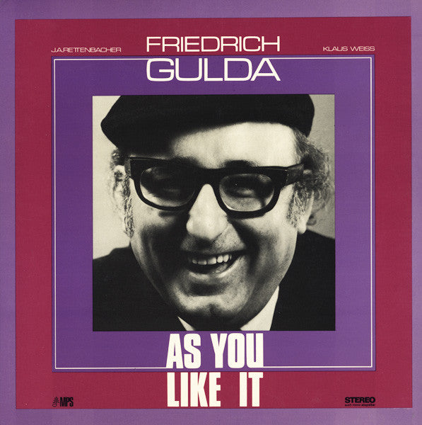 Friedrich Gulda : As You Like It (LP, Album)