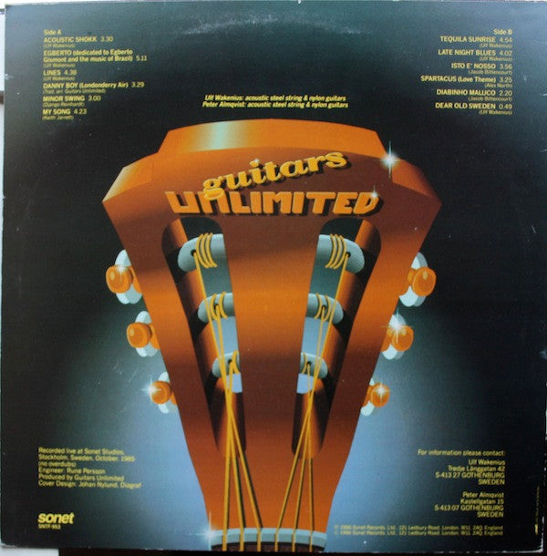 Guitars Unlimited : Acoustic Shokk (LP, Album)