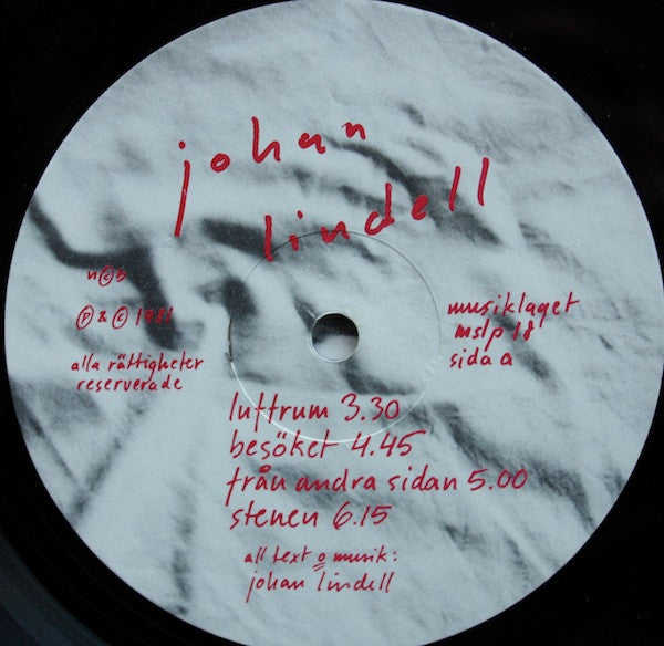 Johan Lindell : Från Andra Sidan (LP, Album)