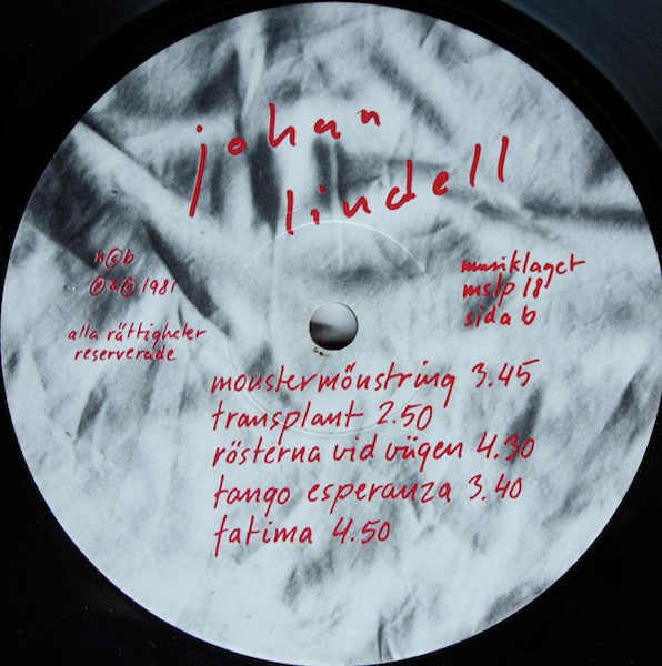 Johan Lindell : Från Andra Sidan (LP, Album)