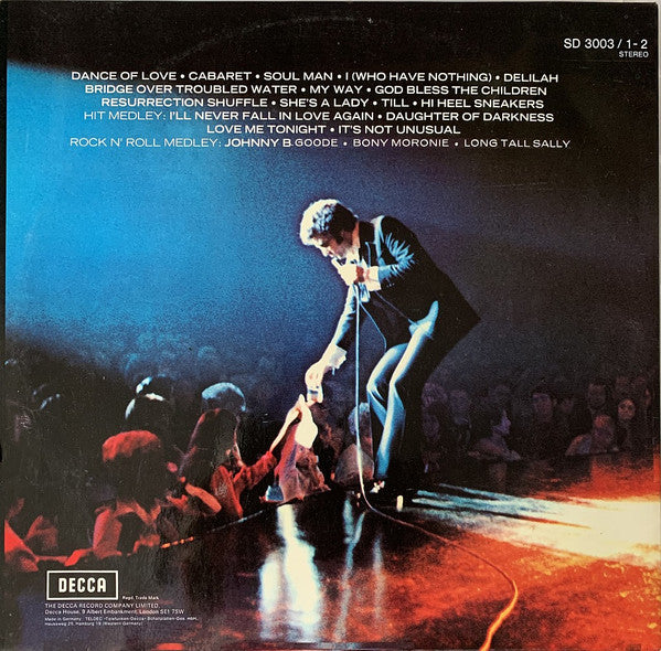 Tom Jones : Live At Caesar's Palace (2xLP, Album, Gat)