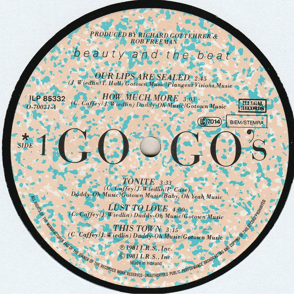 Go-Go's : Beauty And The Beat (LP, Album)