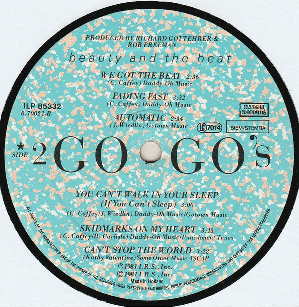 Go-Go's : Beauty And The Beat (LP, Album)