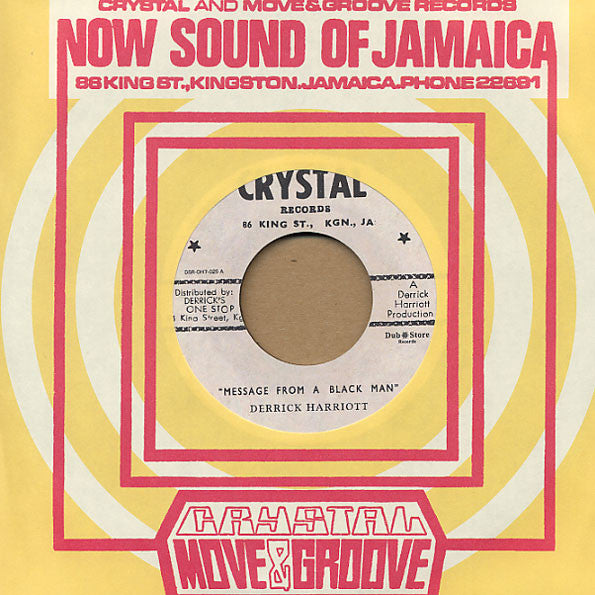 Derrick Harriott / The Chosen Few : Message From A Black Man / Going Back Home (7", Single, RE)