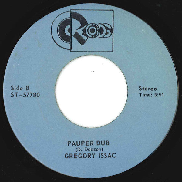 Gregory Isaacs : Love In Pauper (7")