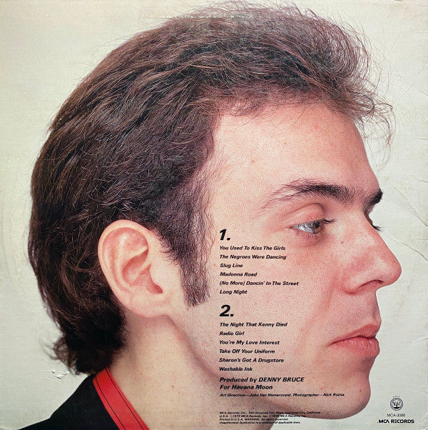 John Hiatt : Slug Line (LP, Album, Pin)