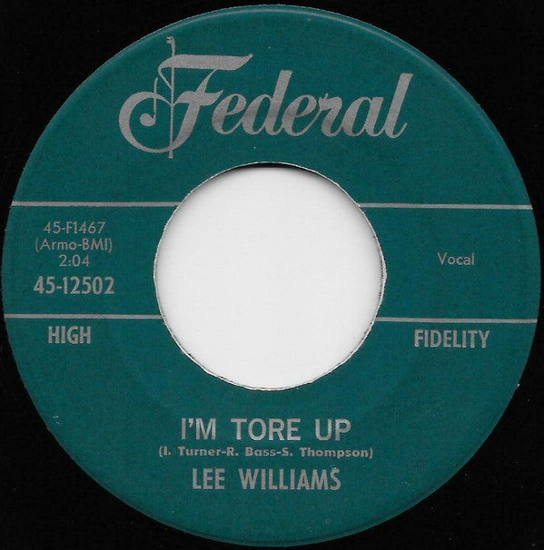 Lee Shot Williams : I'm Tore Up / They Told A Lie (7", Single)