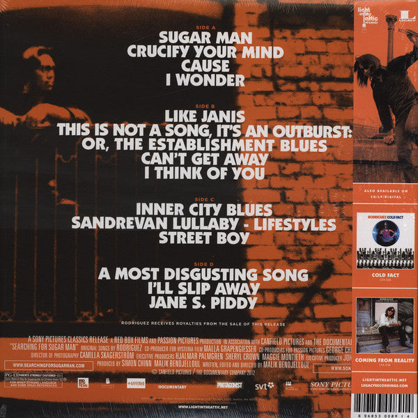 Rodriguez* : Searching For Sugar Man - Original Motion Picture Soundtrack (2xLP, Comp, RM)
