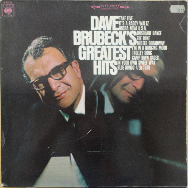 Dave Brubeck : Dave Brubeck's Greatest Hits (LP, Comp)