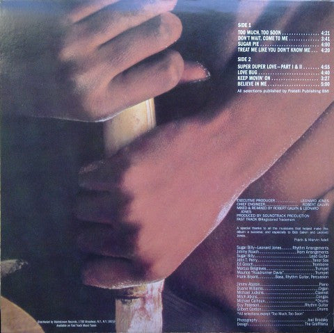 Sugar Billy Garner : Super Duper Love (LP, RE)