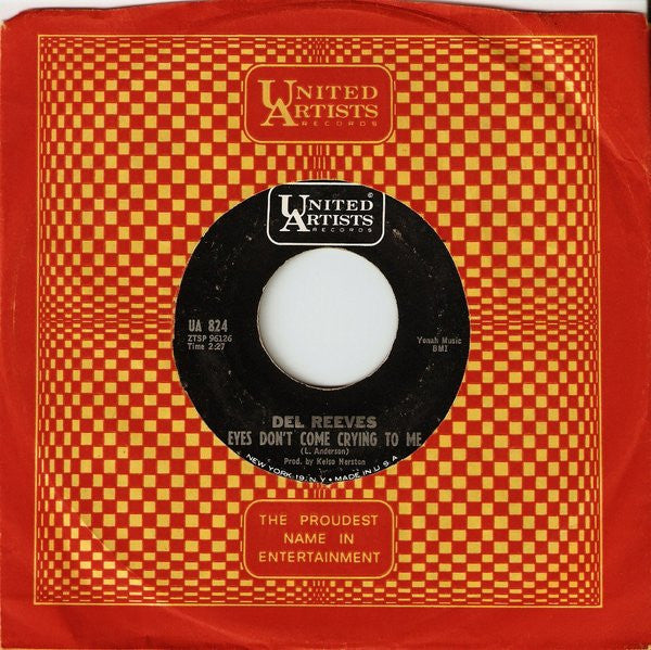 Del Reeves : Girl On The Billboard (7", Styrene)