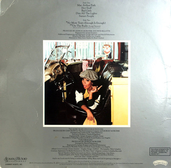 Donna Summer : Greatest Hits - Volume Two (LP, Comp, 53 )