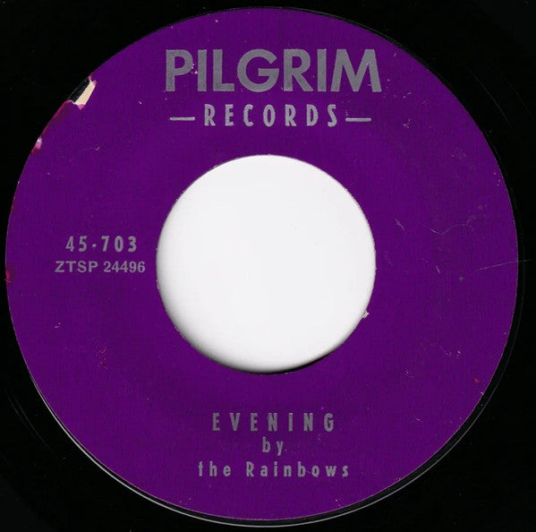 The Rainbows (3) : Evening / Mary Lee (7", Single, Styrene)