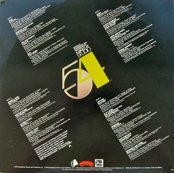 Various : A Night At Studio 54 (2xLP, Comp, Mixed, 53 )