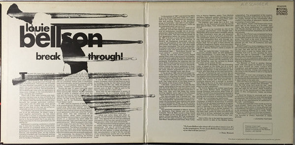 Louis Bellson : Breakthrough! (LP, Album)