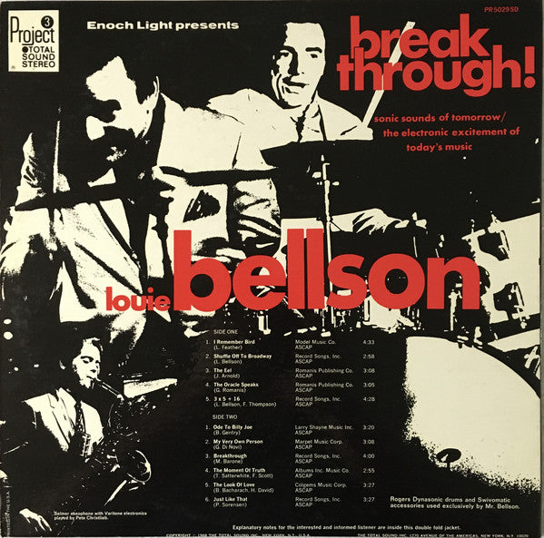 Louis Bellson : Breakthrough! (LP, Album)