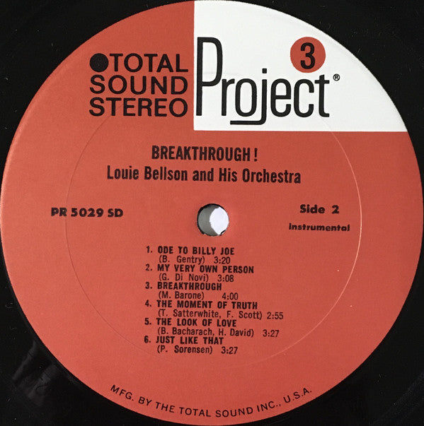 Louis Bellson : Breakthrough! (LP, Album)
