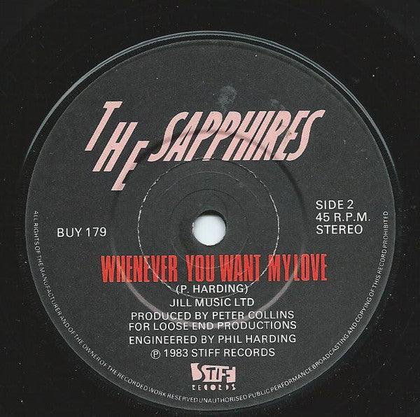 The Sapphires (2) : My Baby Must Be A Magician (7", Single)