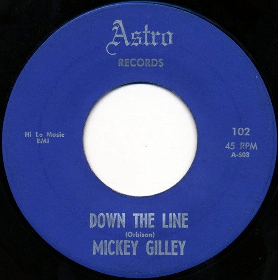 Mickey Gilley : Lonely Wine / Down The Line (7")