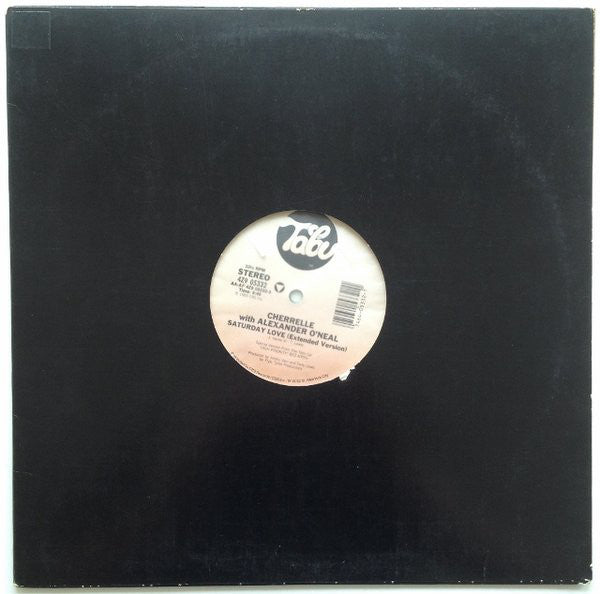 Cherrelle With Alexander O'Neal : Saturday Love (12", Pit)