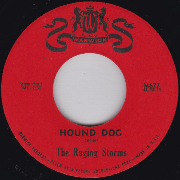 The Raging Storms : The Dribble (Twist) (7")