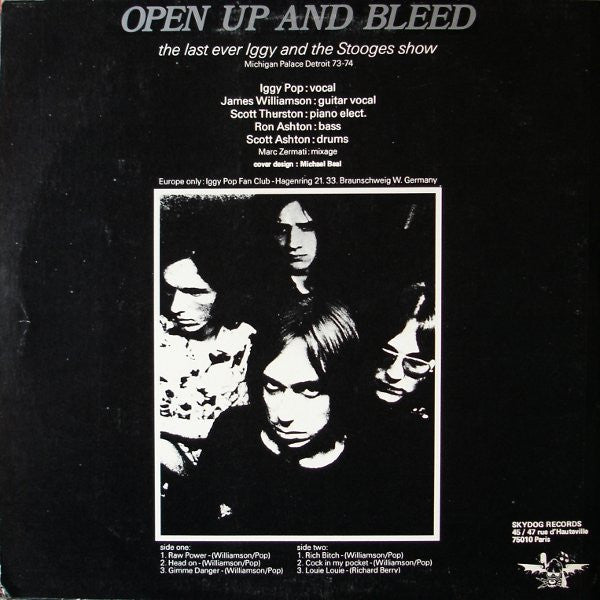 The Stooges : Metallic 'KO (LP, Album)