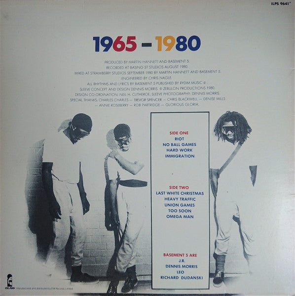 Basement 5 : 1965 - 1980 (LP)