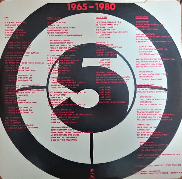 Basement 5 : 1965 - 1980 (LP)