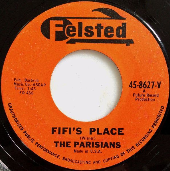 The Parisians (2) : Ambush / Fifi's Place (7", Single)