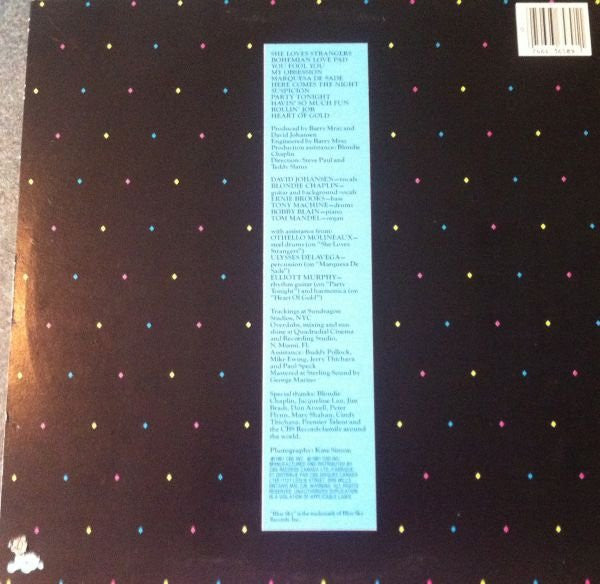 David Johansen : Here Comes The Night (LP, Album)