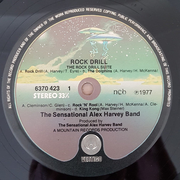 The Sensational Alex Harvey Band : Rock Drill (LP, Album)
