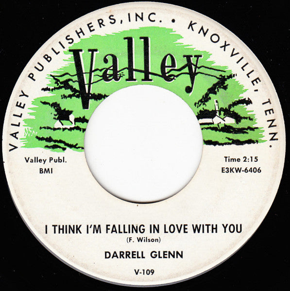 Darrell Glenn : I Think I'm Falling In Love With You / Only A Pastime (7", Single)