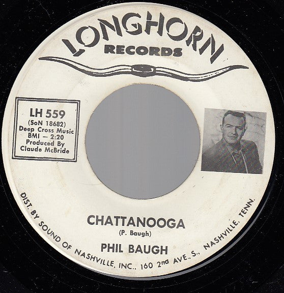 Phil Baugh : Country Guitar  (7", Single)