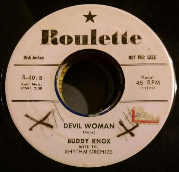 Buddy Knox With The Rhythm Orchids : Hula Love (7", Single, Promo)