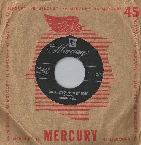 Chuck Reed (3) : Got A Letter From My Baby / I Have A Secret (7", Single)