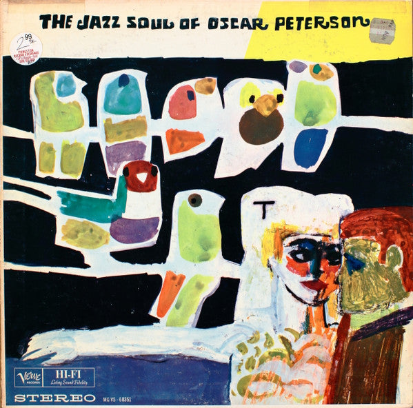 Oscar Peterson : The Jazz Soul Of Oscar Peterson (LP, Album, Mono)