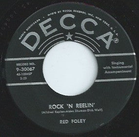 Red Foley : Don't Blame It On The Girl / Rock 'N Reelin' (7", Single)