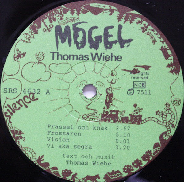 Thomas Wiehe : Mögel (LP, Album)
