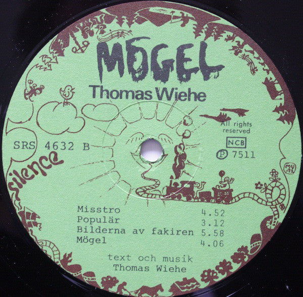 Thomas Wiehe : Mögel (LP, Album)