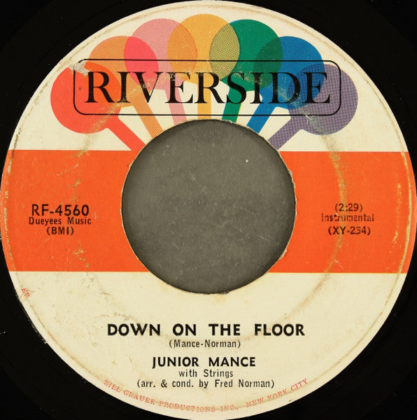 Junior Mance : Stormy Weather / Down On The Floor (7")