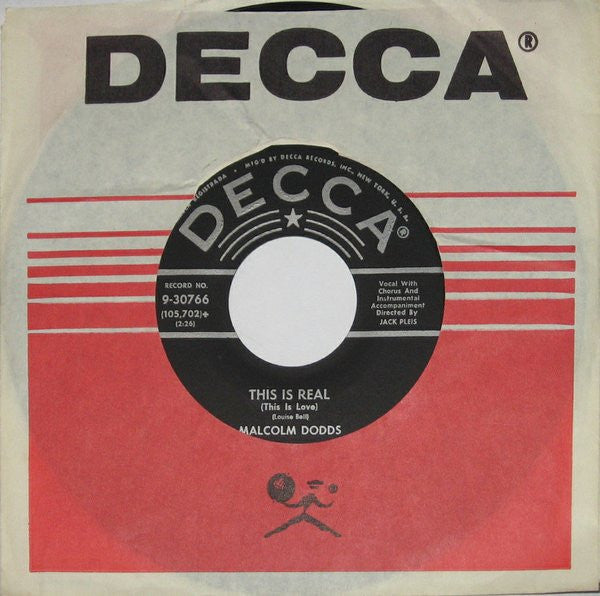 Malcolm Dodds : I'll Always Be With You / This Is Real (This Is Love) (7")