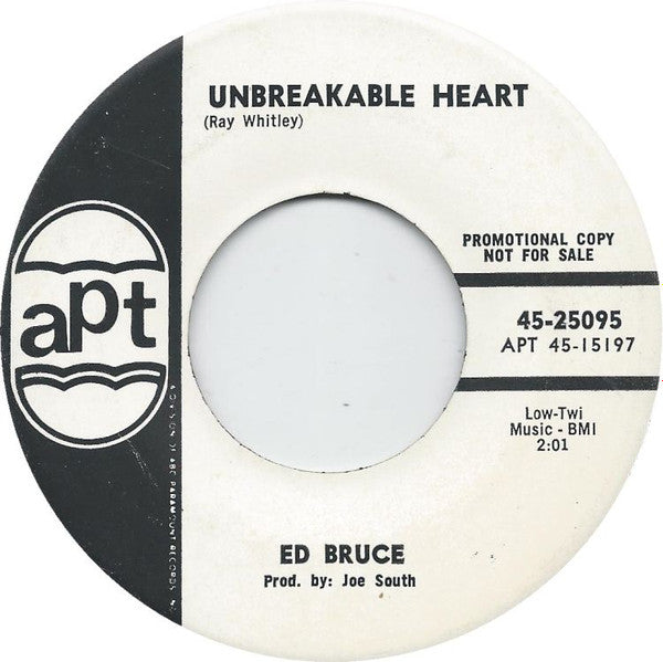 Ed Bruce : Ebb Tide (7", Promo)
