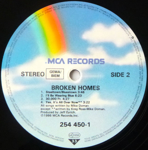 The Broken Homes : Broken Homes (LP, Album)